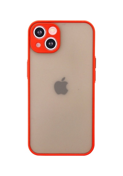 Apple iPhone Uyumlu - 14 Kılıf Montreal Silikon Kapak - Kırmızı