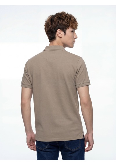LOFT Regular Fit Erkek Polo K.kol Vizon