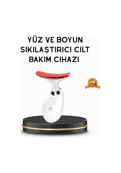 Boyun Ve Gıdı Toparlayıcı Ems Cilt Sıkılaştırıcı 7000 Titreşim Isı Terapisi
