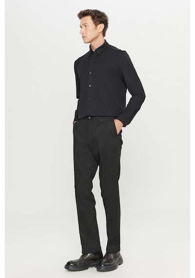 Premıum Altınyıldız Erkek Sıyah Pamuklu Regular Fit Normal Kesim Diagonal Desenli Yan Cepli Casual Pantolon Siyah Premıum Altınyıldız Erkek Sıyah Pamuklu Regular Fit Normal Kesim Diagonal Desenli Yan Cepli Casual Pantolon Siyah