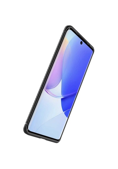 Huawei Nova 9 Kılıf Karbon Silikon Case Kapak