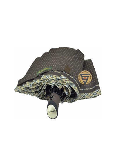 Marlux April A-217L Unisex Tam Otomatik Şemsiye Puantiyeli Kahve Çok Renkli