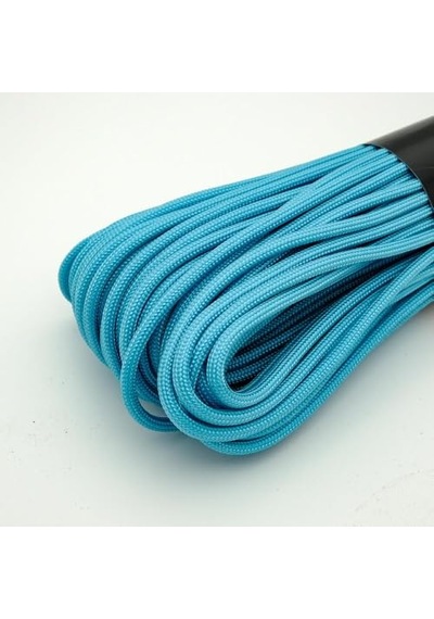 Bileklik Ve Outdoor Paracord İp 4 Mm 660lb 10 İplikli 30 Metre Mavi