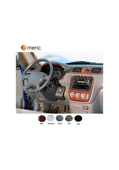 Meriç® Honda Cr-V 4X4 Ön Torpido Kaplama 9 Parça 1997-2002 (530156399)