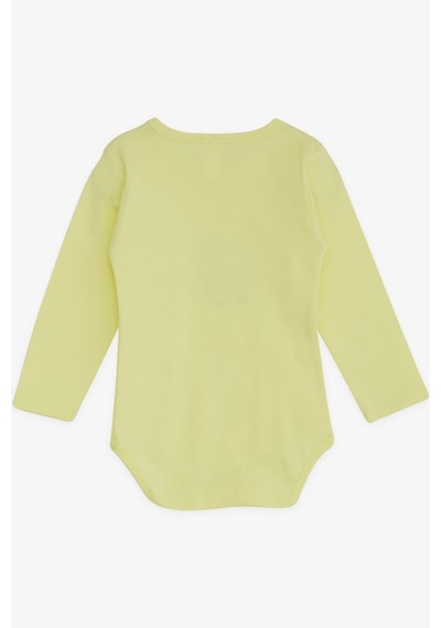 Breeze Erkek Bebek Çıtçıtlı Body Küçüktamirci 9 Ay-3 Yaş, Fıstık Yeşili Fıstık Yeşili