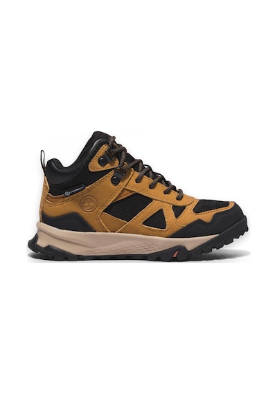 Timberland Tb1a5rsq Lincoln Peak Mid Lace Up Waterproof Hiki Outdoor Siyah-sarı Unisex Bot Siyah - Sarı