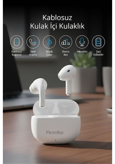 Piranha 9970 Bluetooth 5.0 Kulak İçi Kulaklık
