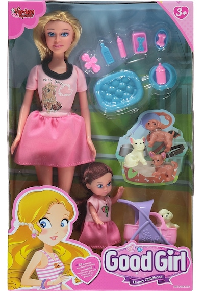 Vardem Anne Kız Pet Shopta Bebek Renkli G4018516423n1