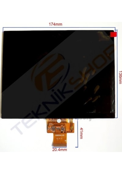Nextbook 8 Dual Core Tablet Nx008Hd8G 8''Inç 40 Pin Hd Lcd Panel