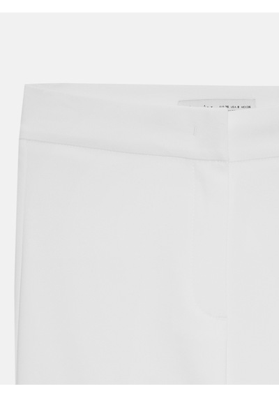 Dilvin 72641 Çan Paça Pantolon-beyaz Beyaz