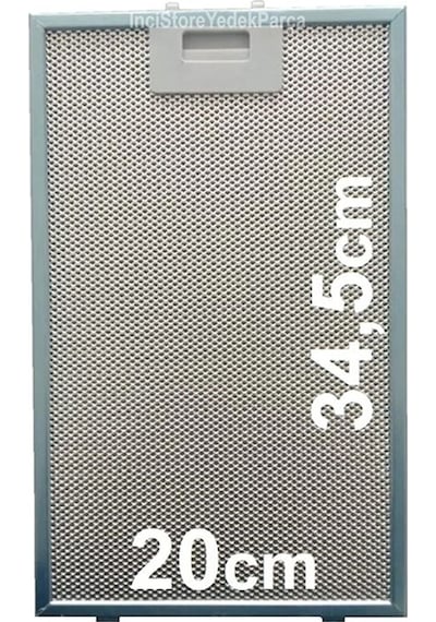 Lc65ka670/02 Bosch Uyumlu Siemens Ankastre Aspiratör Davlumbaz Alüminyum Metal Filtre