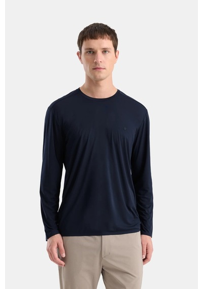 Isaora Extra Lıght Tech Tee Ls Erkek Navy Tshırt Isr9805-ss26-168 Lacivert
