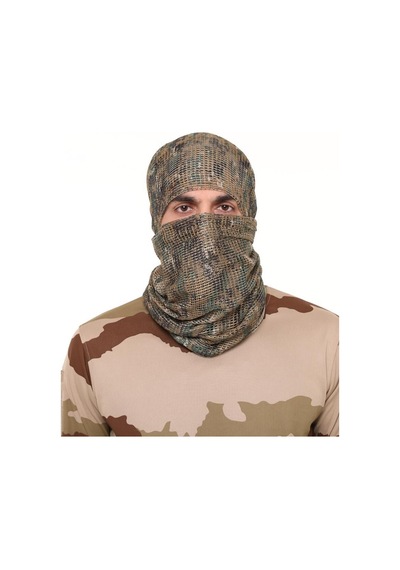 Halbart Single Sword Puşi Unisex Fular,askeri Şal,gizlenme Ağı 90x180 Cm Renk1 Kamuflaj