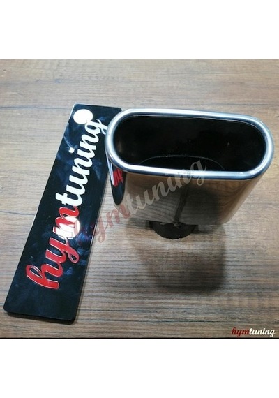 110luk Kare Egzoz Tek Çıkış, 45mm Yükseklik, 110x45 Tek Çıkış