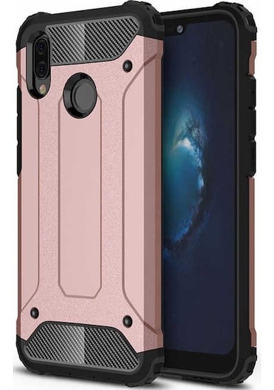 Huawei P20 Lite - Kilif Darbe Önleyici Zirh Tank Kapak