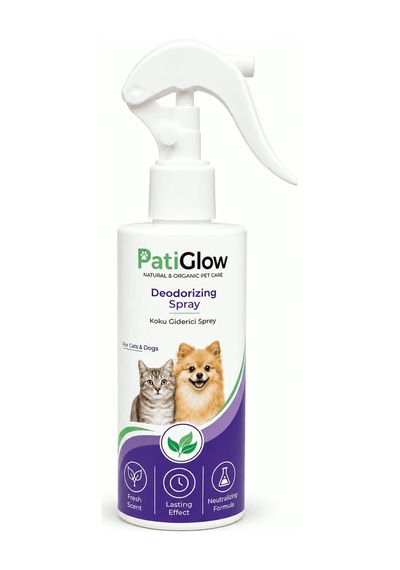 Patiglow Kedi Ve Köpek Koku Giderici Sprey Ortam Ve Eşya Spreyi