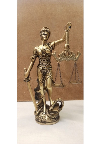 Themis Adalet Tanrıçası Biblo