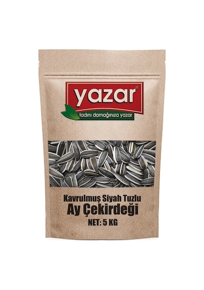 Yazar Kuruyemiş Ay Çekirdeği Siyah Tuzlu 5 KG