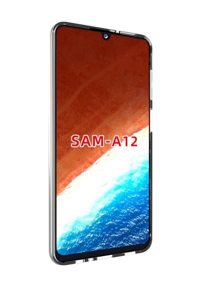 Samsung Galaxy Uyumlu   A12 Kılıf Ultra Ince Esnek Süper Silikon 0.3mm R66788:şeffaf