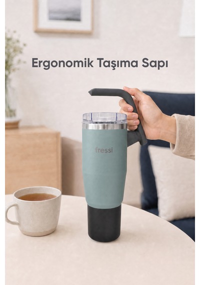 Montela Termos Paslanmaz Çelik 1200 Ml Fr-t1210 Yeşil