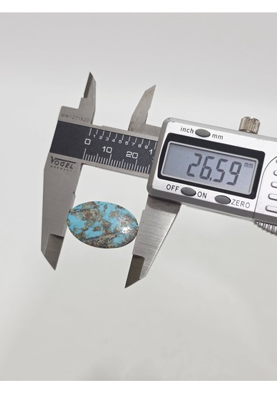 Doğal İran Nişabur Firuze Turkuaz Taşı 28 Karat - 5,55 Gram