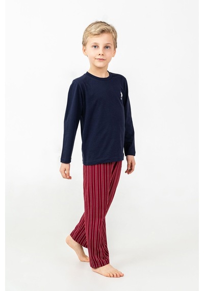 U.S. Polo Assn. Erkek Çocuk Pijama Takımı Baskılı Lacivert Uzun Kol Pijama Takımı Us2645-c-v1 Us2645-c-v1 U.S. Polo Assn. Erkek Çocuk Pijama Takımı Baskılı Lacivert Uzun Kol Pijama Takımı Us2645-c-v1 Us2645-c-v1