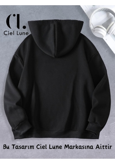 Nevermind Sevgili Çift Kombini All I Need Is U Baskılı Siyah Regular Unisex