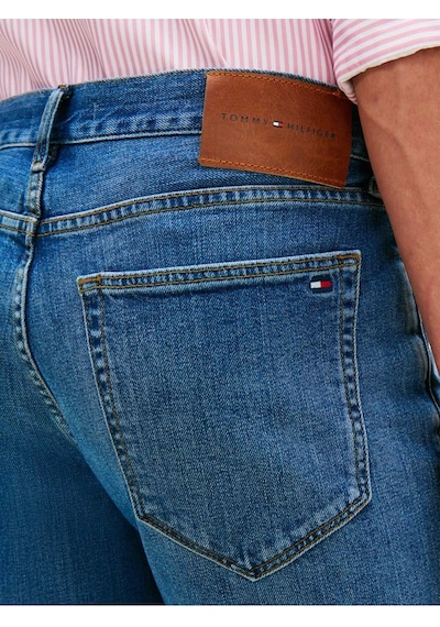 Tommy Hilfiger Slım Straıght Denton Jean Pantolon Düz Paça Cobalt Mavi-15118 Çok Renkli Tommy Hilfiger Slım Straıght Denton Jean Pantolon Düz Paça Cobalt Mavi-15118 Çok Renkli