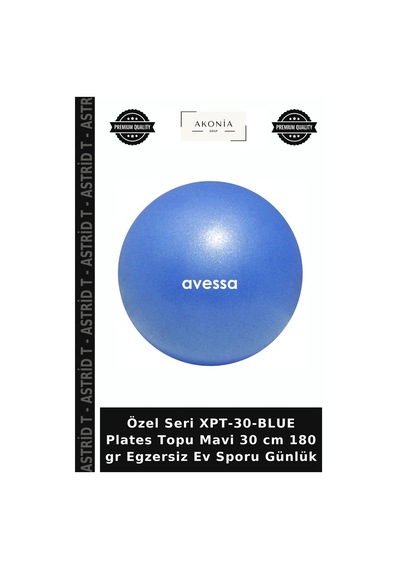 Özel Seri Xpt-30-blue Plates Topu Mavi 30 Cm 180 Gr Egzersiz Ev Sporu Günlük