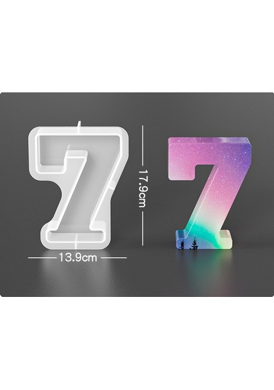 Epoksi Reçine Silikon Kalıp İthal Yedi Rakam Taş Tozu Parafin Silikon Kalıp Hb22521-0109