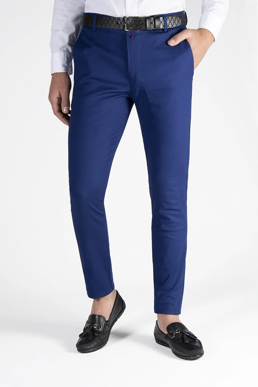 Veaven Erkek Parlement Mavisi Slim Fit Petekli İtalyan Kesim Keten Pantolon Çok Renkli34 Veaven Erkek Parlement Mavisi Slim Fit Petekli İtalyan Kesim Keten Pantolon Çok Renkli34