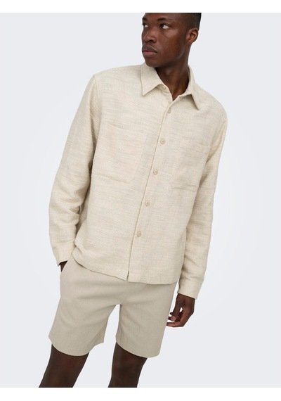 Only & Sons Eddie Erkek Bej Şort 22037537-slg Krem