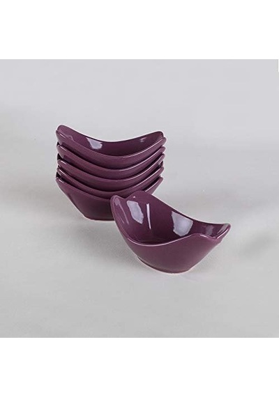Mor Sera Çerezlik/sosluk 16 Cm 6 Adet Açık Kahverengi