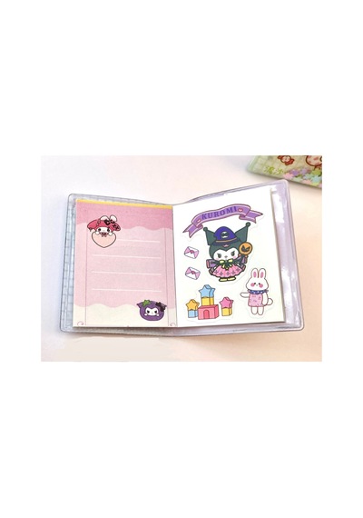 Kuromi My Melody Mini Sulu Sticker Defter Diğer