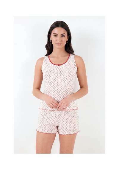 Lela Bayan Pijama Takımı 65770754 Ekru
