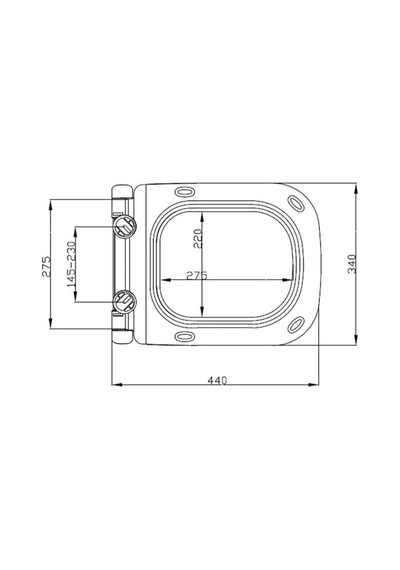 Isvea Z80 Duroplast Klozet Kapağı Yavaş Kapanan Antrasit