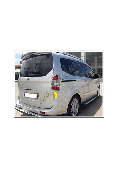 Ford Tourneo Courier Krom Stop Çerçevesi 2014 Sonrası 2 Parça Abs