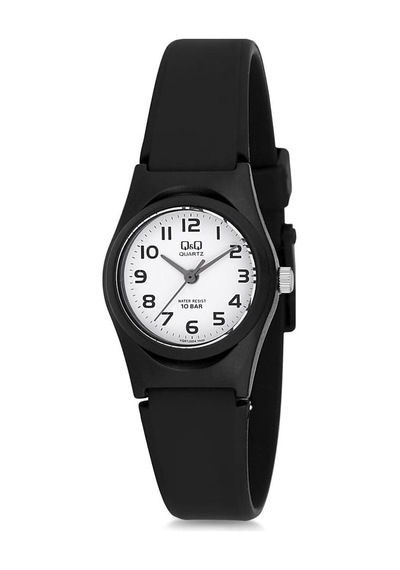 Q&q Vq87j004y Unisex Kol Saati Altın - Siyah