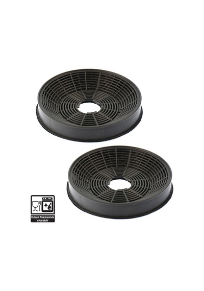 Aspiratör Davlumbaz Karbon Filtre Seti 150mm Yıkanabilir
