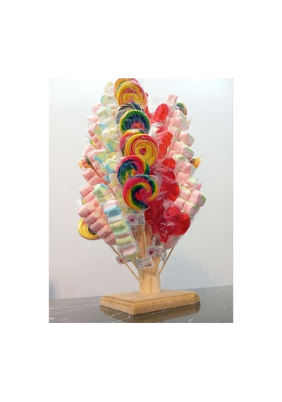 Marshmallow Lolipop Şekerleme 100 Adet Sosyete-horoz Şeker-stand Dahil Parti -doğum Günü-çocuk Vb.