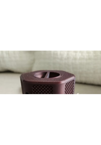 Bezos 3d Baskı Taşınabilir Kablo Düzenleyici Makara Şarj Ve Usb Kablo Toplayıcı Döner Kablo Sarıcı - Kahverengi Dfnbez