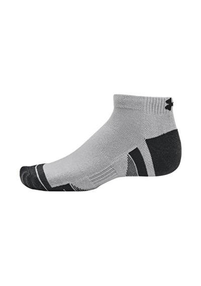 Under Armour Performance Tech 3'lü Paket Low Cut Çorap Gri