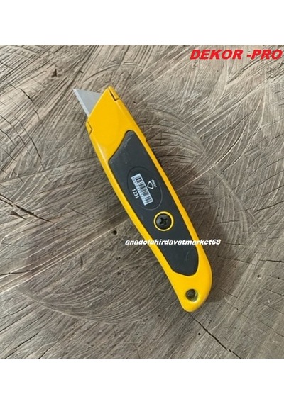 Dekor Pro Döküm Maket Bıçagı Metal Halı Kesme Maket Bıçağı Kısa Uç