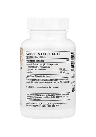 Thorne, Quercetin Complex, 60 Capsules
