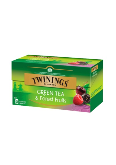 Twinings Green Tea Forest Fruits 25x1.5g 37.5g