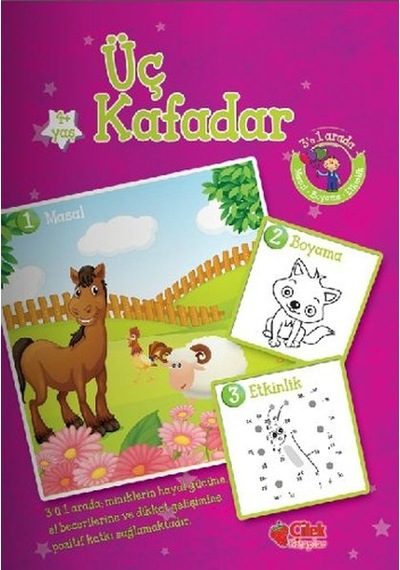 Üç Kafadar - Büşra Kanoğlu - Çilek Kitaplar