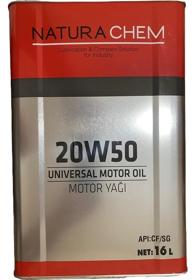 Nature Chem 20W-50 Teneke Motor Yağı 16 L