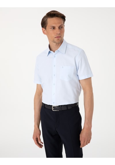 Pierre Cardin Erkek Açık Mavi Gömlek Kısa Kollu 50307003-vr003 Açik Mavi