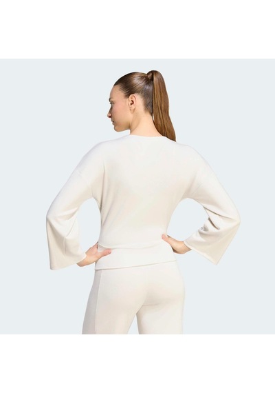 Adidas Motion Essentials Kadın Gri Sweatshirt Kg0428