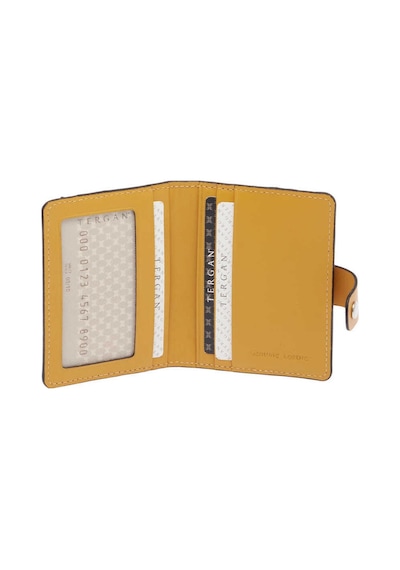 Tergan Sarı Deri Unisex Kredi Kartlık - S1kk00001653-h5g Sarı